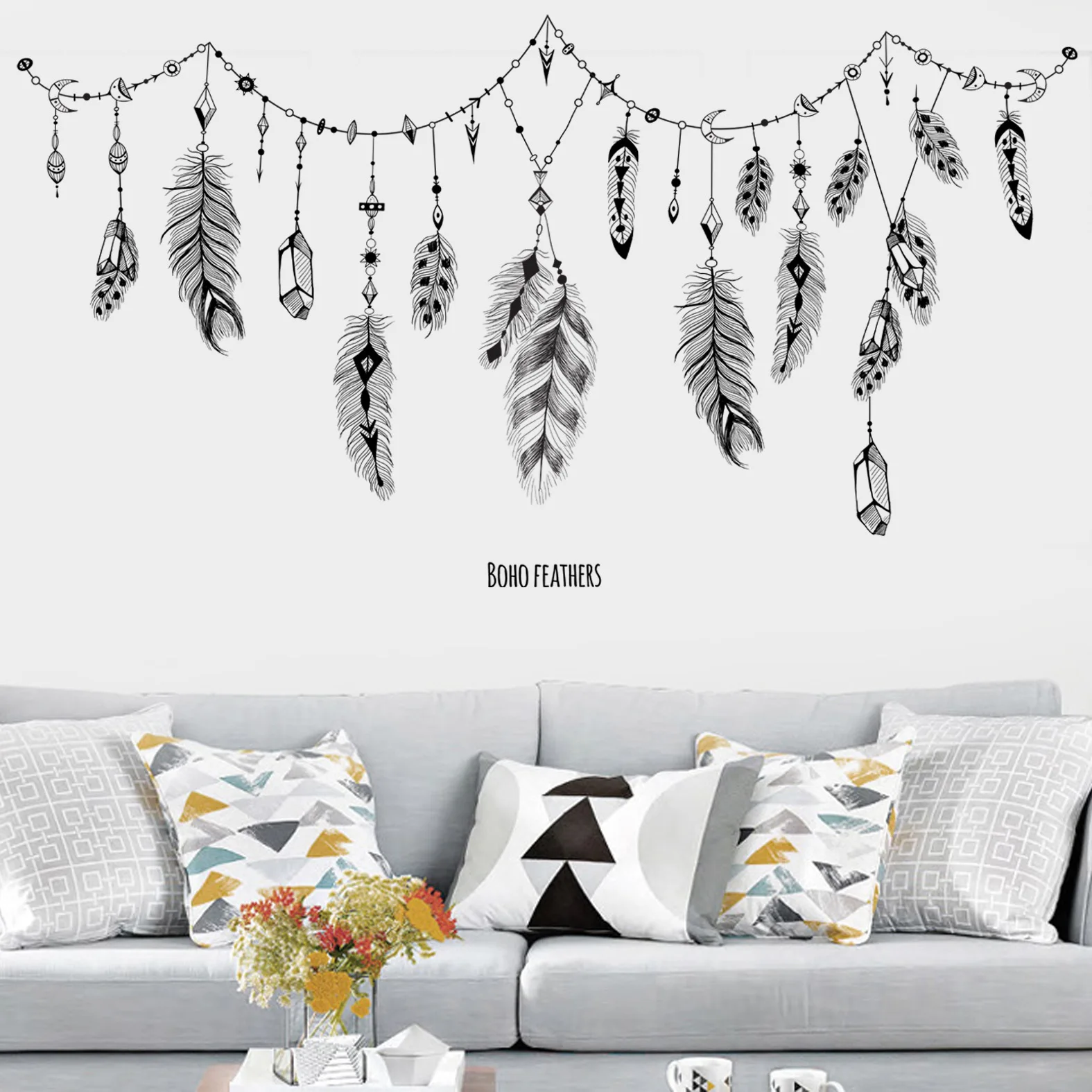 Feathers Wall Stickers for Bedroom Living Room Bathroom Bar Kitchen Wall Decor Removable Art Decals Mural
Feathers Wall Stickers for Bedroom Living Room Bathroom Bar Kitchen Wall Decor Removable Art Decals Mural