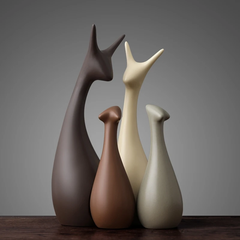Ceramic Home Decoration Crafts Creative Living Room Desktop Wine Cabinet Decor Birthday Valentine 2021 New Year Christmas Gifts
Ceramic Home Decoration Crafts Creative Living Room Desktop Wine Cabinet Decor Birthday Valentine 2021 New Year Christmas Gifts