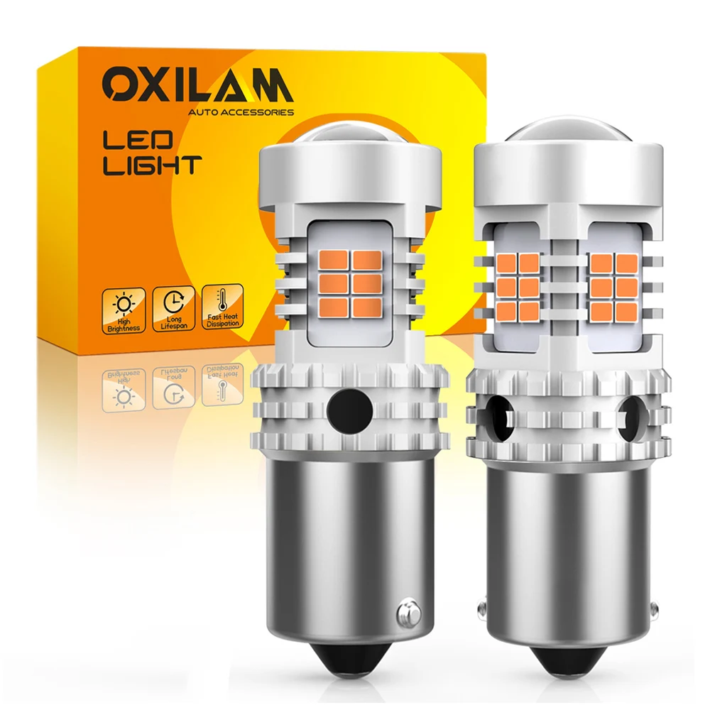 OXILAM 2 шт. 1156 BAU15S PY21W светодиодный желтый индикатор указателя поворота Canbus без ошибок лампа указателя поворота 7507 BA15S P21W
OXILAM 2 шт. 1156 BAU15S PY21W светодиодный желтый индикатор указателя поворота Canbus без ошибок лампа указателя поворота 7507 BA15S P21W