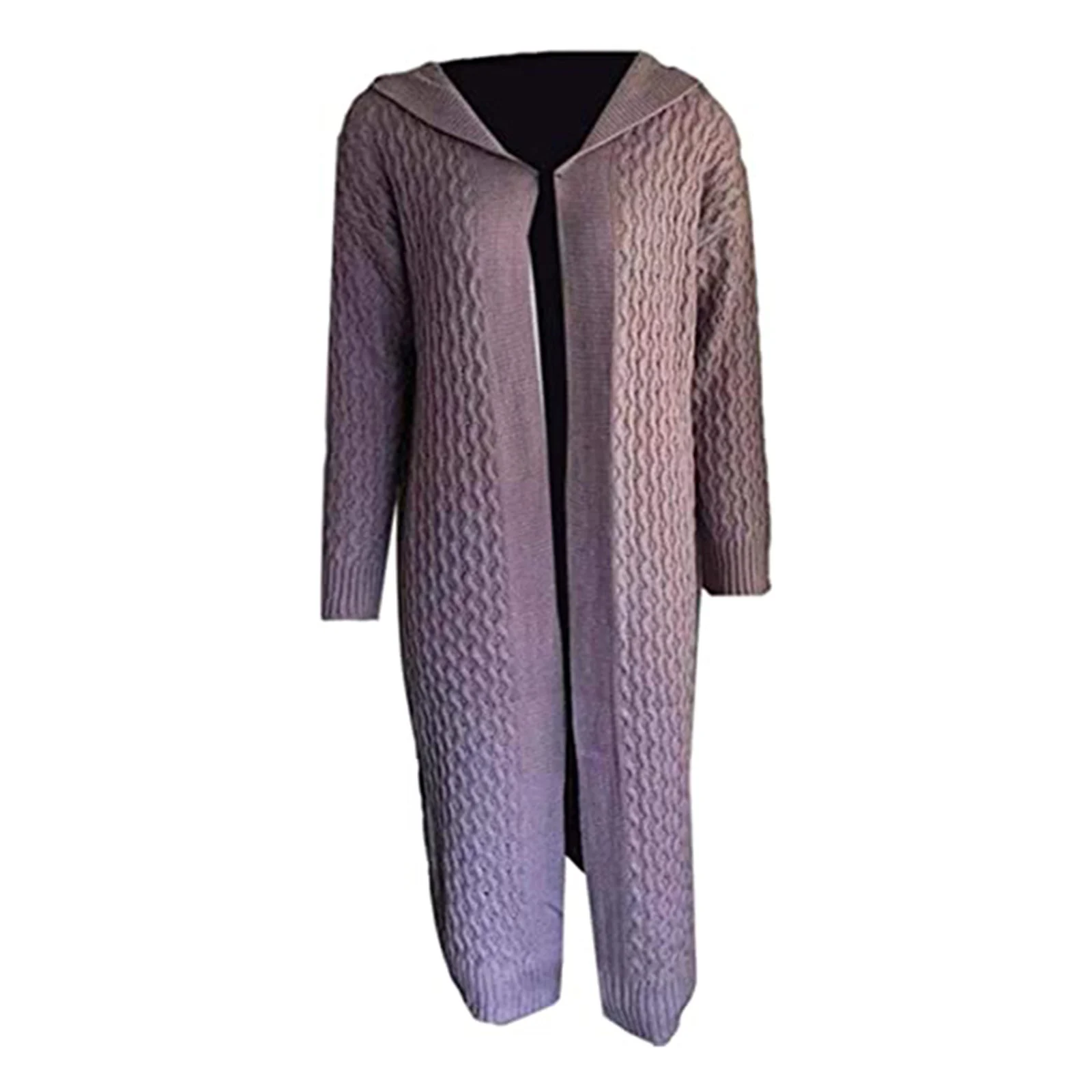 Women Sweater Hoodie Solid Color Winter Knit Open Front Cardigan Coat Autumn Winter d88
Women Sweater Hoodie Solid Color Winter Knit Open Front Cardigan Coat Autumn Winter d88
