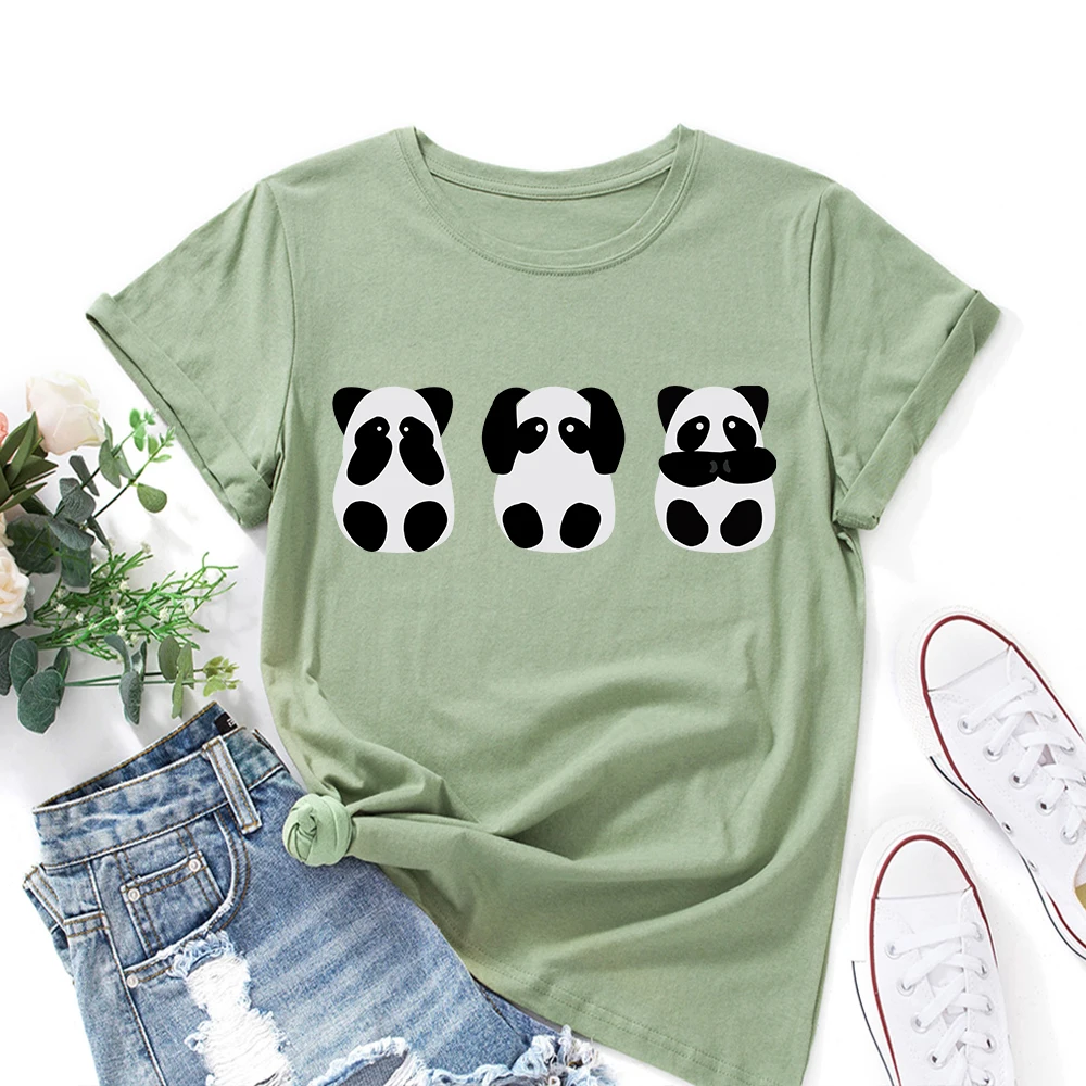 Funny Cute Animal Zoo Panda Lover Shirt for Women Cute Panda Bear T-Shirt Animal Graphic Tee Summer 100%Cotton Short Sleeve Tops
Funny Cute Animal Zoo Panda Lover Shirt for Women Cute Panda Bear T-Shirt Animal Graphic Tee Summer 100%Cotton Short Sleeve Tops