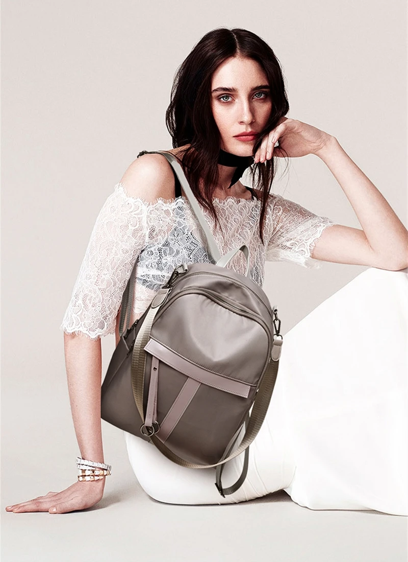 Waterproof Oxford Backpack Women Simple High Quality Double Layer Zipper Large Capacity Travel Bag Fashion Summer Backpack
Waterproof Oxford Backpack Women Simple High Quality Double Layer Zipper Large Capacity Travel Bag Fashion Summer Backpack