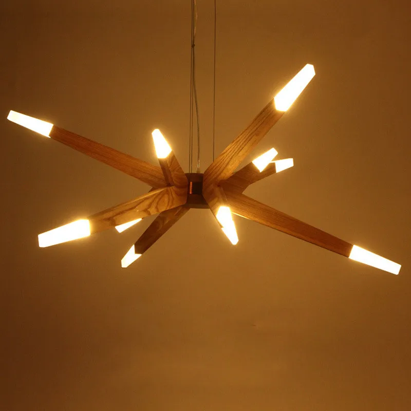 Nordic Minimalist Living Room Wooden Chandelier Creative Heterotypic Study Bar Led Hanging Lamp Fixtures Free Shipping LED Bulbs
Nordic Minimalist Living Room Wooden Chandelier Creative Heterotypic Study Bar Led Hanging Lamp Fixtures Free Shipping LED Bulbs