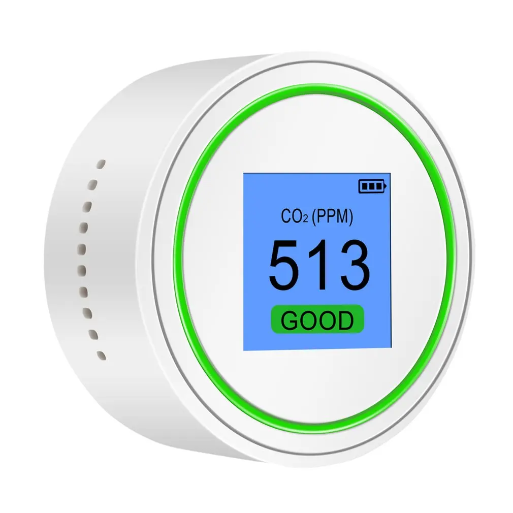 CO2 And TVOC Carbon Dioxide Tester Air Quality Detector Palm-sized Air Quality Tester Highly Accurate Air Quality Monitoring
CO2 And TVOC Carbon Dioxide Tester Air Quality Detector Palm-sized Air Quality Tester Highly Accurate Air Quality Monitoring