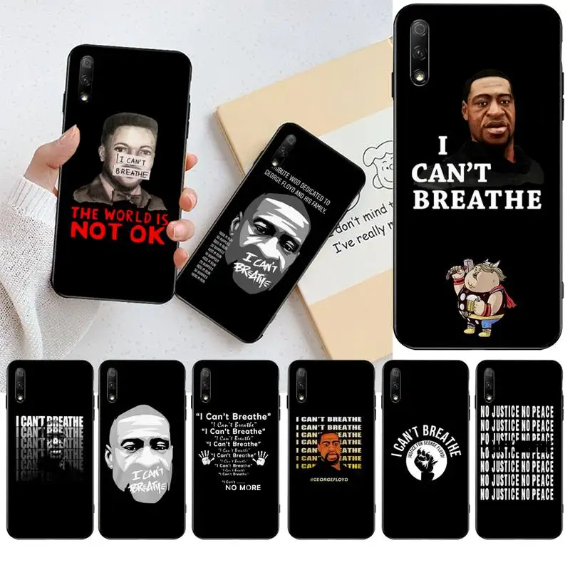 HPCHCJHM Floyd i can't breathe Soft Silicone TPU Phone Cover for Huawei Honor 30 20 10 9 8 8x 8c v30 Lite view pro
HPCHCJHM Floyd i can't breathe Soft Silicone TPU Phone Cover for Huawei Honor 30 20 10 9 8 8x 8c v30 Lite view pro