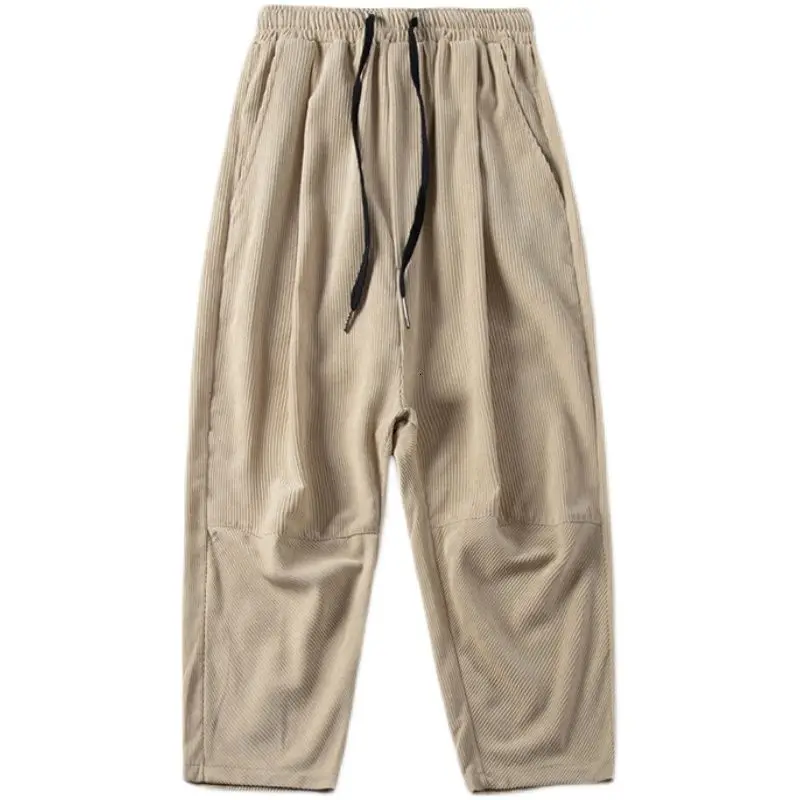 Spring Corduroy Pants Men's Fashion Retro Casual Pants Men Streetwear Korean Loose Straight Pants Mens Trousers Large Size M-5XL
Spring Corduroy Pants Men's Fashion Retro Casual Pants Men Streetwear Korean Loose Straight Pants Mens Trousers Large Size M-5XL