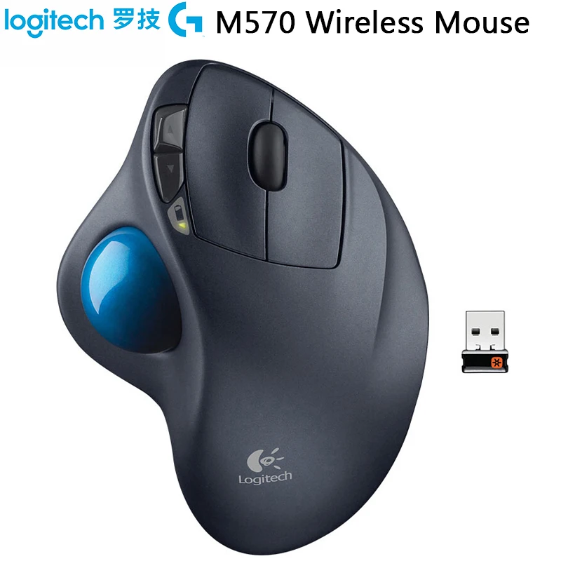 Logitech M570 Wireless 2.4GHz Mouse 1000DPI Wireless Optical Trackball Ergonomic Mouse Computer Office Games Mouse Wireless
Logitech M570 Wireless 2.4GHz Mouse 1000DPI Wireless Optical Trackball Ergonomic Mouse Computer Office Games Mouse Wireless
