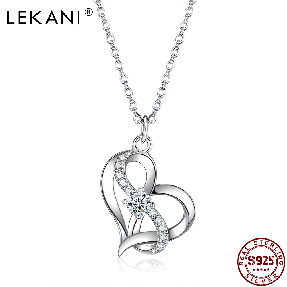 LEKANI Korean Style Necklace For Women 925 Sterling Silver Simple Irregularity Wave Pendent Necklaces Unipue Design Jewelry
LEKANI Korean Style Necklace For Women 925 Sterling Silver Simple Irregularity Wave Pendent Necklaces Unipue Design Jewelry