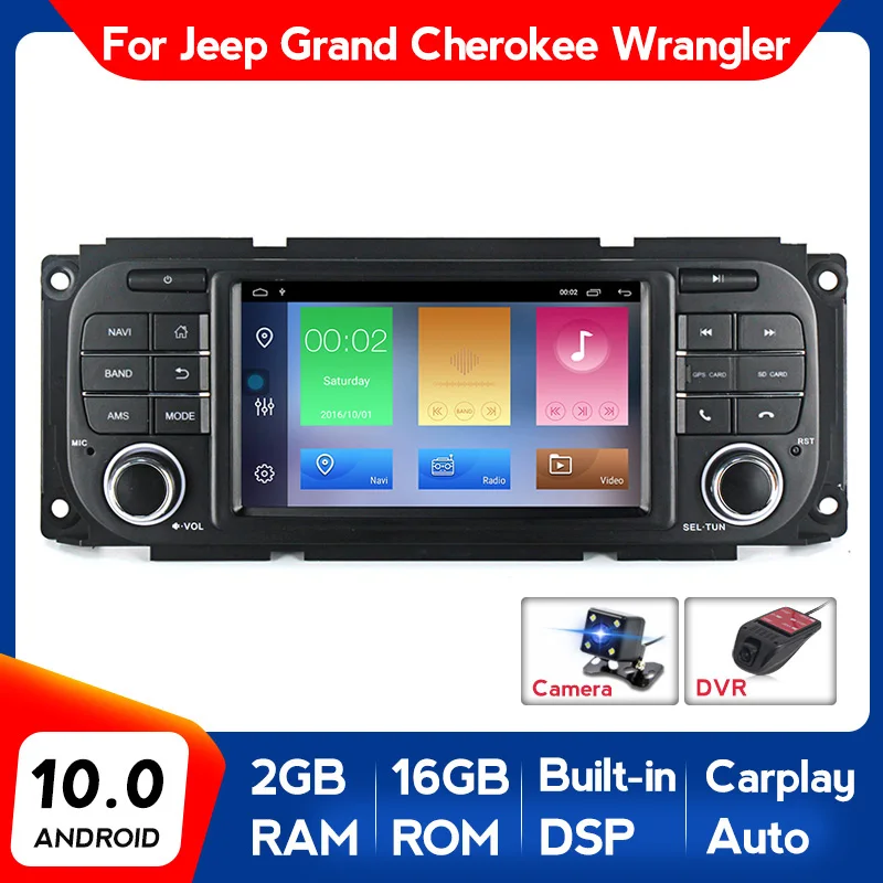 Автомобильный DVD-плеер для JEEP Grand Cherokee Liberty Wrangler/Chrysler/Dodge Android 10, радио, стерео, GPS-навигация, Wi-Fi, Carplay авто
Автомобильный DVD-плеер для JEEP Grand Cherokee Liberty Wrangler/Chrysler/Dodge Android 10, радио, стерео, GPS-навигация, Wi-Fi, Carplay авто