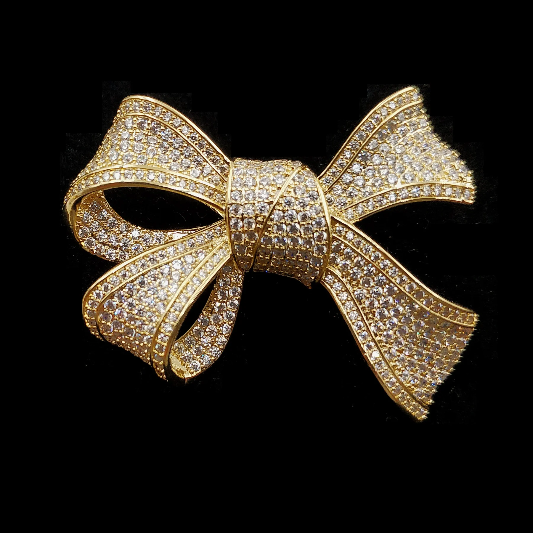 Victorian Antique Style Micro Pave Clear CZ Golden Bow Broach Pins for Women Festival Celebration Party Holiday Prom Accessory
Victorian Antique Style Micro Pave Clear CZ Golden Bow Broach Pins for Women Festival Celebration Party Holiday Prom Accessory