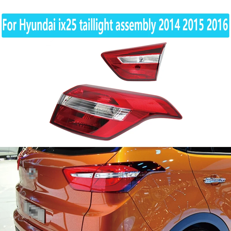 Внутренние и внешние фонари заднего хода, стоп-сигналы, задние фары для Hyundai ix25, задний свет в сборе 2014 2015 2016
Внутренние и внешние фонари заднего хода, стоп-сигналы, задние фары для Hyundai ix25, задний свет в сборе 2014 2015 2016