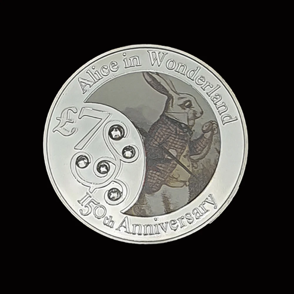 3pcs 2015 150th Anniversary Alice in Wonderland Commemorative Coins Silver Gifts
3pcs 2015 150th Anniversary Alice in Wonderland Commemorative Coins Silver Gifts