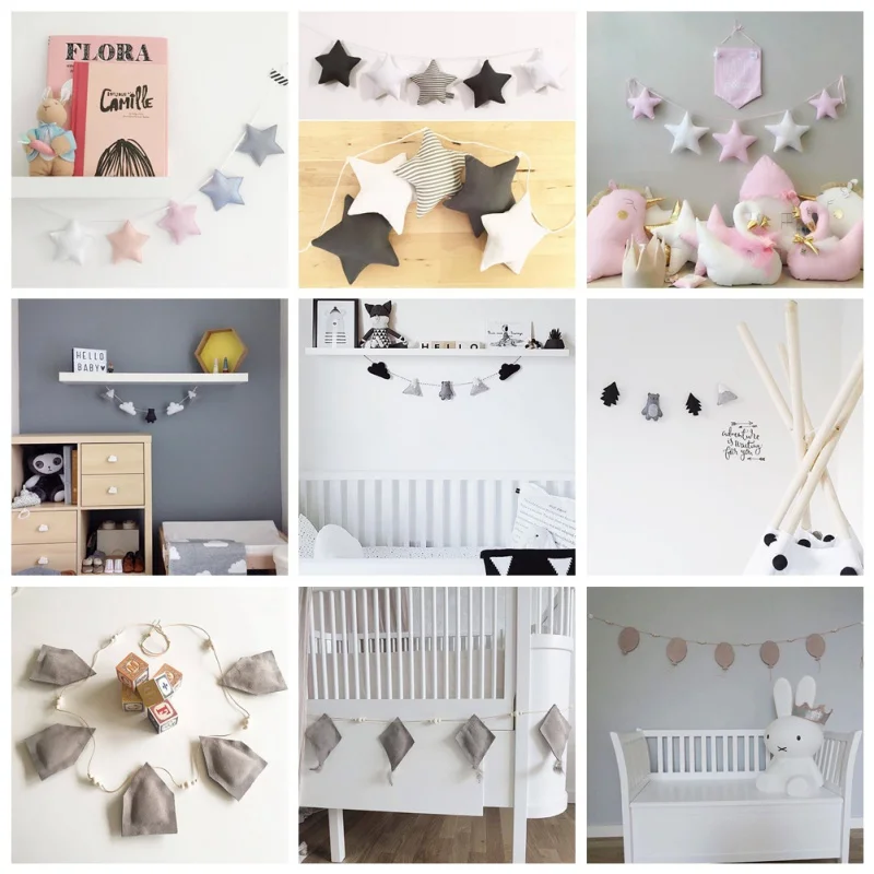 Nordic Cotton Star Garlands String Cute Pendent Kid Room Tent Bed Curtain Decoration Accessories Home Wall Hanging Ornament
Nordic Cotton Star Garlands String Cute Pendent Kid Room Tent Bed Curtain Decoration Accessories Home Wall Hanging Ornament