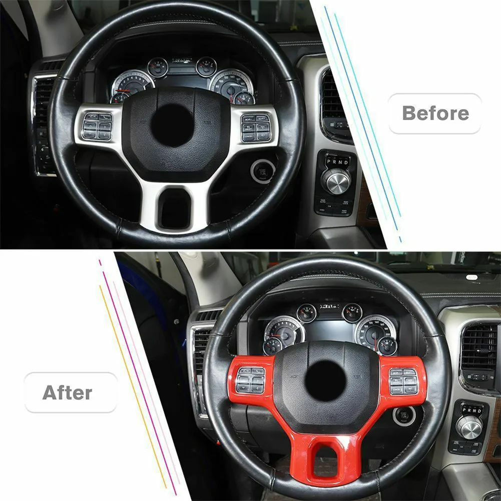 High-quality ABS Interior Steering Wheel Panel Cover Trim Badge Frame Molding Garnish Bezel Surround For Dodge Ram 1500 10-17
High-quality ABS Interior Steering Wheel Panel Cover Trim Badge Frame Molding Garnish Bezel Surround For Dodge Ram 1500 10-17