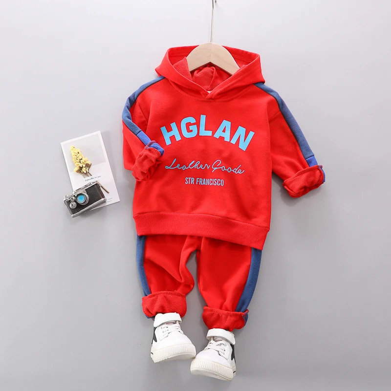 Fashion Boy Clothes Set Casual Letter Hoodie Long Sleeve Top T-shirt Pants 2 Piece Set Children's Clothing Suits
Fashion Boy Clothes Set Casual Letter Hoodie Long Sleeve Top T-shirt Pants 2 Piece Set Children's Clothing Suits