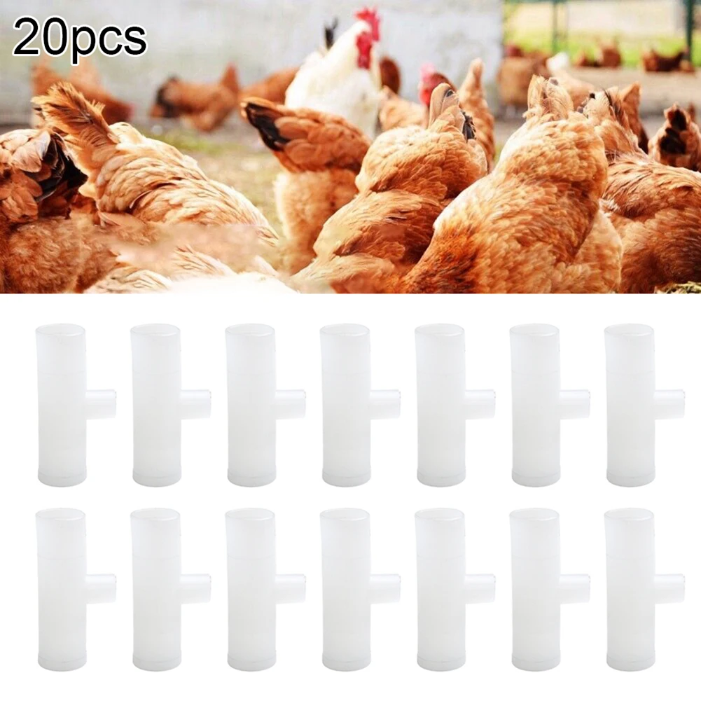 20PCS Chicken Quail Poultry Animal Drinking Water Connection Pipe Connect Automatic Drinker Poultry Supplies Drinking Fountain
20PCS Chicken Quail Poultry Animal Drinking Water Connection Pipe Connect Automatic Drinker Poultry Supplies Drinking Fountain