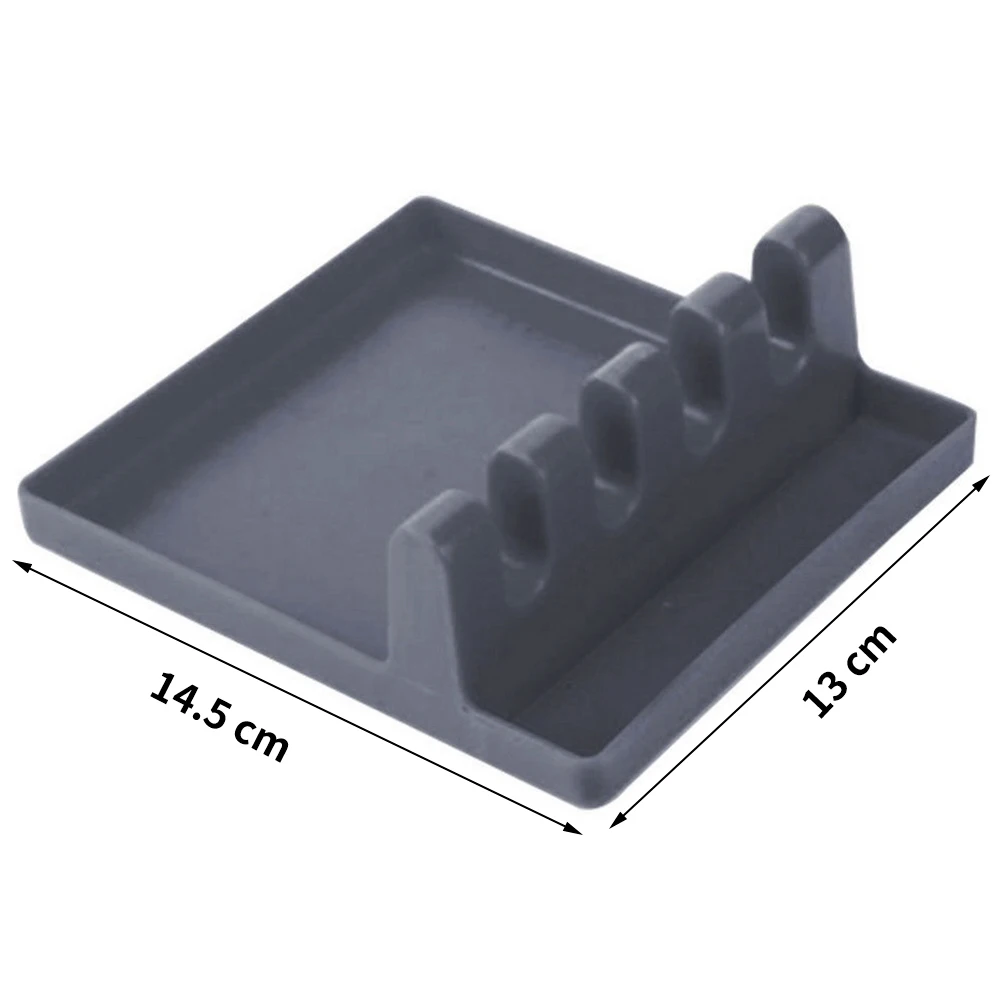 Silicone Heat Resistant Spoon Rest Cooking Utensil Spatula Holder Kitchen Tool
Silicone Heat Resistant Spoon Rest Cooking Utensil Spatula Holder Kitchen Tool