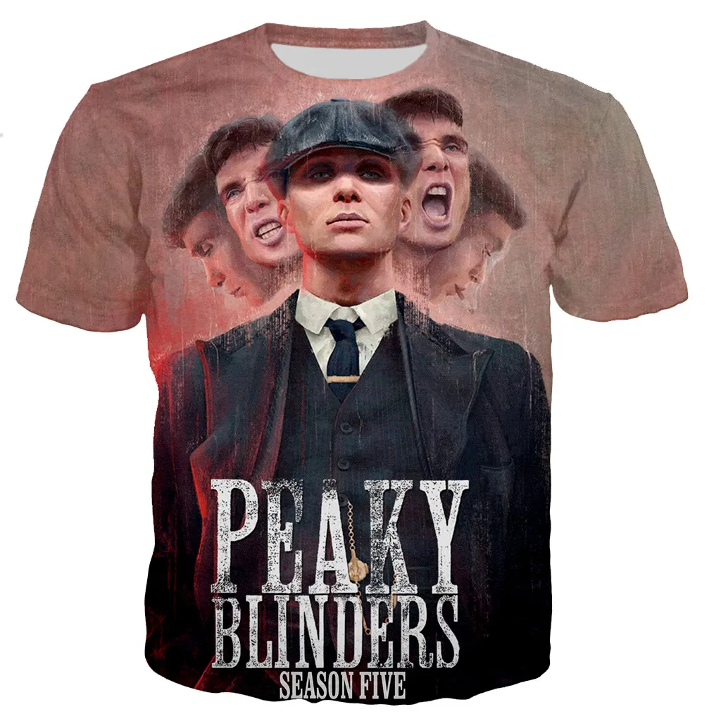 TV Series Peaky Blinders Printed 3D T-shirt Men/women Fashion Casual Trendy Harajuku Style T Shirts Streetwear Tee Tops
TV Series Peaky Blinders Printed 3D T-shirt Men/women Fashion Casual Trendy Harajuku Style T Shirts Streetwear Tee Tops