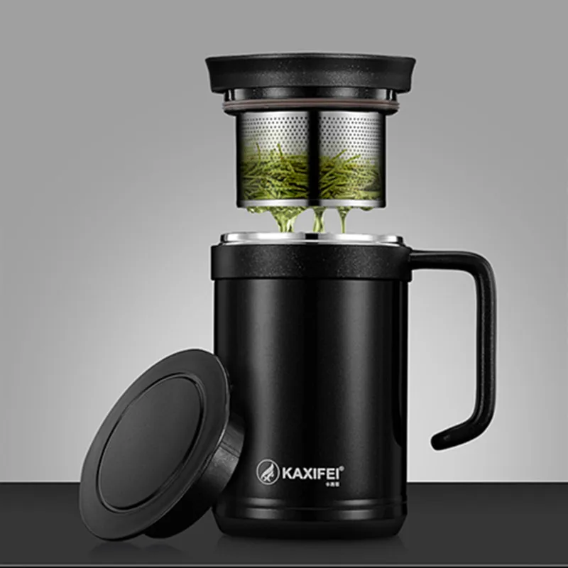 500ml Stainless Steel Thermos Mugs For Tea Office Cup With Handle And Tea Infuser Vacuum Insulated Coffee Mug Thermal Cup
500ml Stainless Steel Thermos Mugs For Tea Office Cup With Handle And Tea Infuser Vacuum Insulated Coffee Mug Thermal Cup