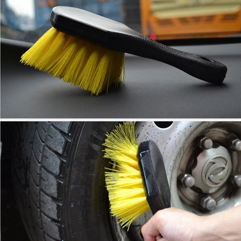 Vehicle Washing Brush Car Tire Rim Scratch-Free Cleaning Brush Car Wheel Wash Handle Brush Tool (Yellow)
Vehicle Washing Brush Car Tire Rim Scratch-Free Cleaning Brush Car Wheel Wash Handle Brush Tool (Yellow)