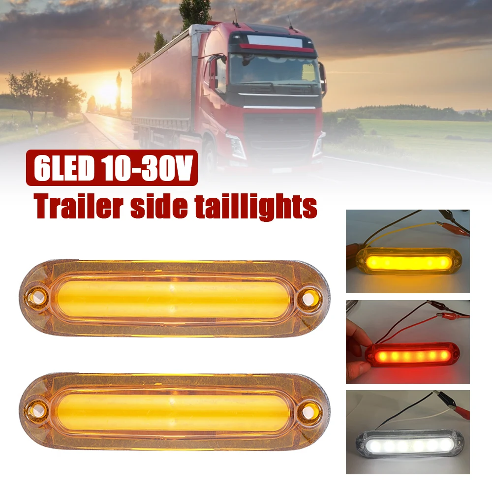 Car External Lights LED 10-30V Auto Car Bus Truck Lorry Side Marker Indicator Light Low Trailer Rear Warning Lamp car lights
Car External Lights LED 10-30V Auto Car Bus Truck Lorry Side Marker Indicator Light Low Trailer Rear Warning Lamp car lights