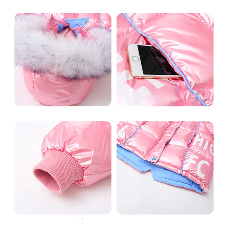 New Winter Down Cotton Jacket For Girl Clothes Warm Child Waterproof Parka Coat Kids Outerwear Letters Printed Overcoat 4-13Yrs
New Winter Down Cotton Jacket For Girl Clothes Warm Child Waterproof Parka Coat Kids Outerwear Letters Printed Overcoat 4-13Yrs