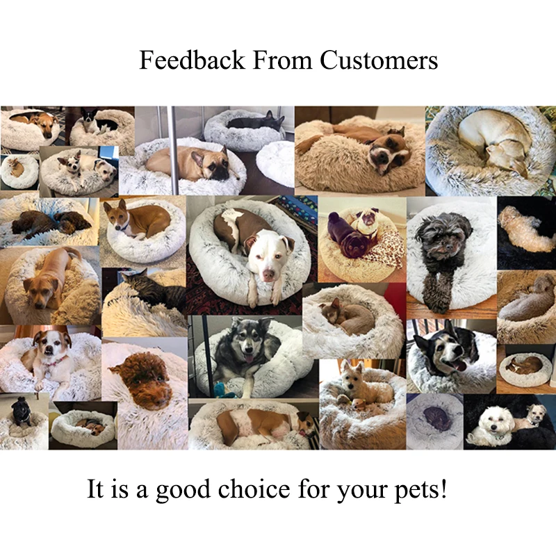 VIP Link Pet Dog Round Long Plush Dog Beds Super Soft Fluffy Comfortable For Large Dogs Pet Products Cushion Cat Mat Supplies
VIP Link Pet Dog Round Long Plush Dog Beds Super Soft Fluffy Comfortable For Large Dogs Pet Products Cushion Cat Mat Supplies