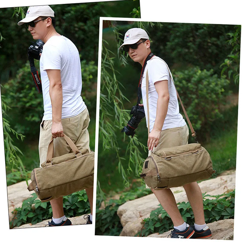 NANCY TINO Canvas Backpack Multi-function Travel Large Capacity Military Tactical Pack Army Men Shoulder Bag Outdoor Camping Bag
NANCY TINO Canvas Backpack Multi-function Travel Large Capacity Military Tactical Pack Army Men Shoulder Bag Outdoor Camping Bag