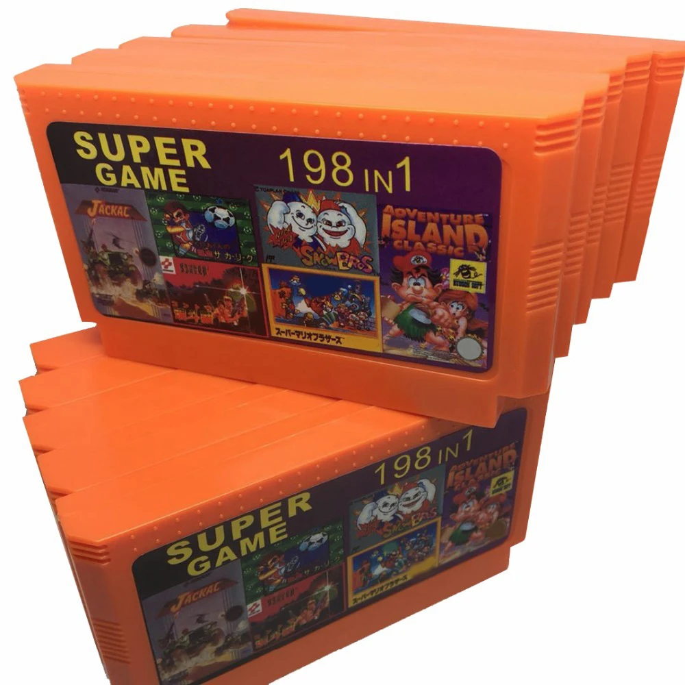 Картридж игровой 198 в 1, 60 контактов, для 8-битной игровой консоли, с контролем a1 2 3 6 7 8/Tiny 1 2 3 и т. д., 10 упаковок
Картридж игровой 198 в 1, 60 контактов, для 8-битной игровой консоли, с контролем a1 2 3 6 7 8/Tiny 1 2 3 и т. д., 10 упаковок