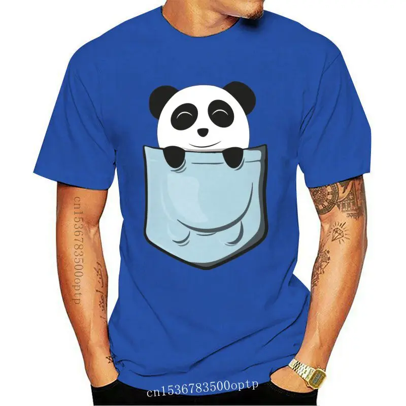 New Pocket Panda Happy T Shirt Summer/Autumn Tops T-Shirt Short Sleeve Light Blue Tops Tees Summer Popular Kawaii Teeshirt Cotto
New Pocket Panda Happy T Shirt Summer/Autumn Tops T-Shirt Short Sleeve Light Blue Tops Tees Summer Popular Kawaii Teeshirt Cotto