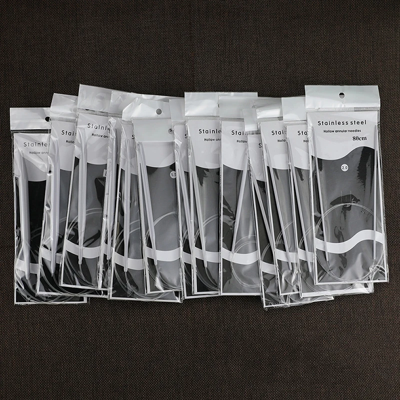 Stainless Steel Circular Knitting Needles 11PCS/Set Quality Crochet for Knitting Crochet Weaving Pins Knitting Tools
Stainless Steel Circular Knitting Needles 11PCS/Set Quality Crochet for Knitting Crochet Weaving Pins Knitting Tools