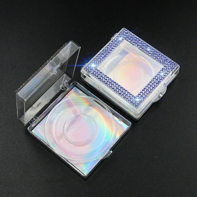 10Pcs Empty Lash Box False Eyelash Packaging Box Plastic Eyelash Storage Box with Glitter Color Paper for False Eyelash
10Pcs Empty Lash Box False Eyelash Packaging Box Plastic Eyelash Storage Box with Glitter Color Paper for False Eyelash