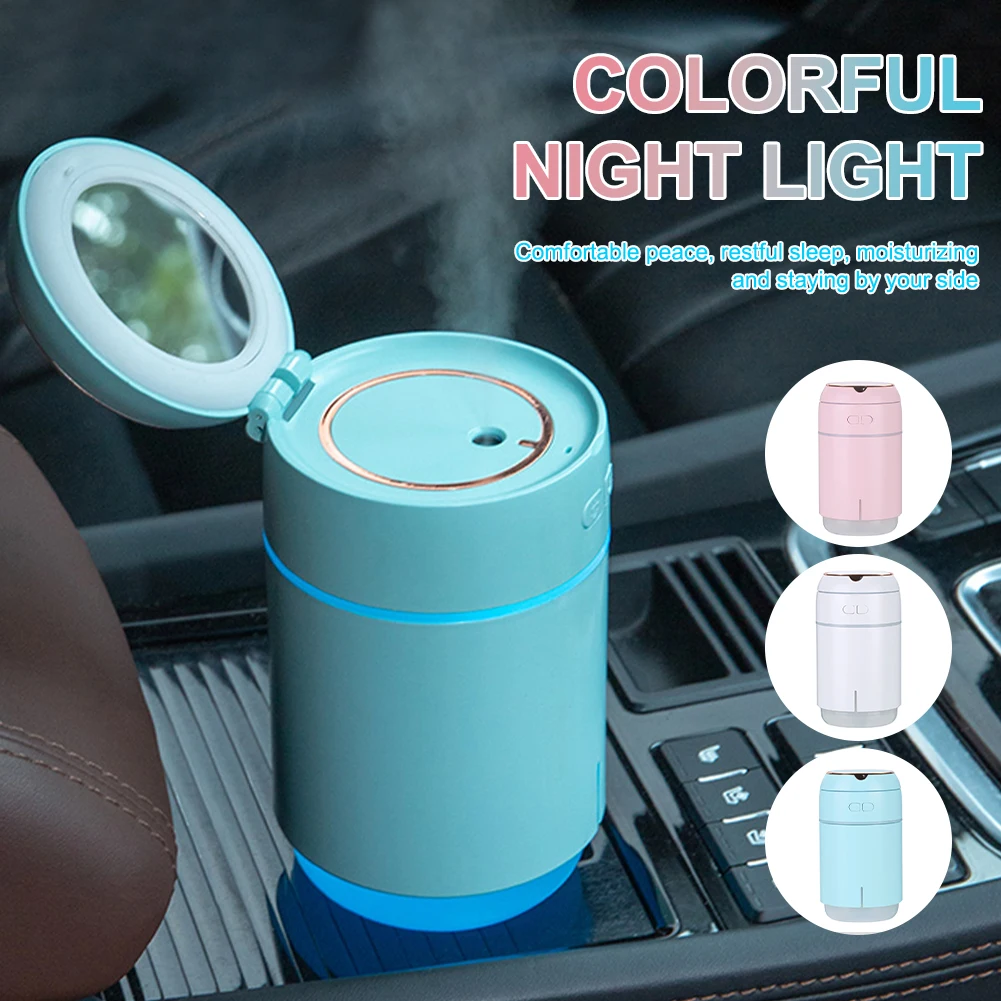 400ML Portable Mini Air Humidifier 400ML Essential Oils Diffuser for Home Car USB Fogger Mist Maker Makeup Mirror Led Light
400ML Portable Mini Air Humidifier 400ML Essential Oils Diffuser for Home Car USB Fogger Mist Maker Makeup Mirror Led Light
