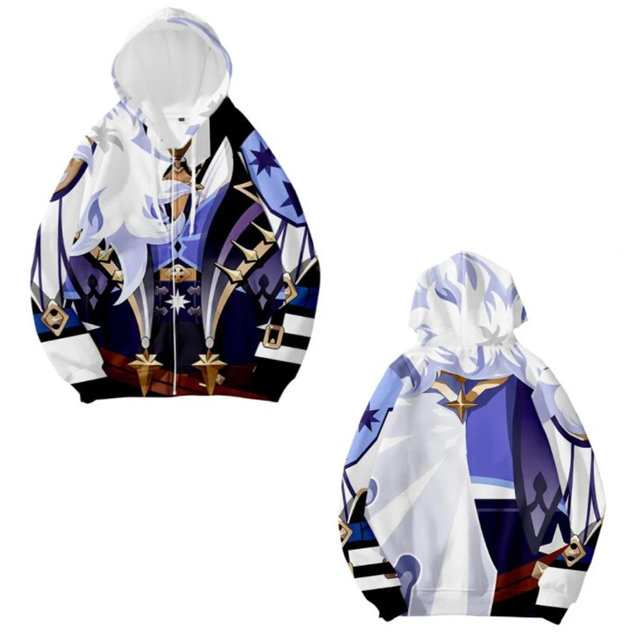 Genshin Impact 3D Print Zip Up Women/Men Hoodies Sweatshirts Kaeya Alberch Cosplay Zipper Hooded Jacket Male Tracksuit Outerwear
Genshin Impact 3D Print Zip Up Women/Men Hoodies Sweatshirts Kaeya Alberch Cosplay Zipper Hooded Jacket Male Tracksuit Outerwear
