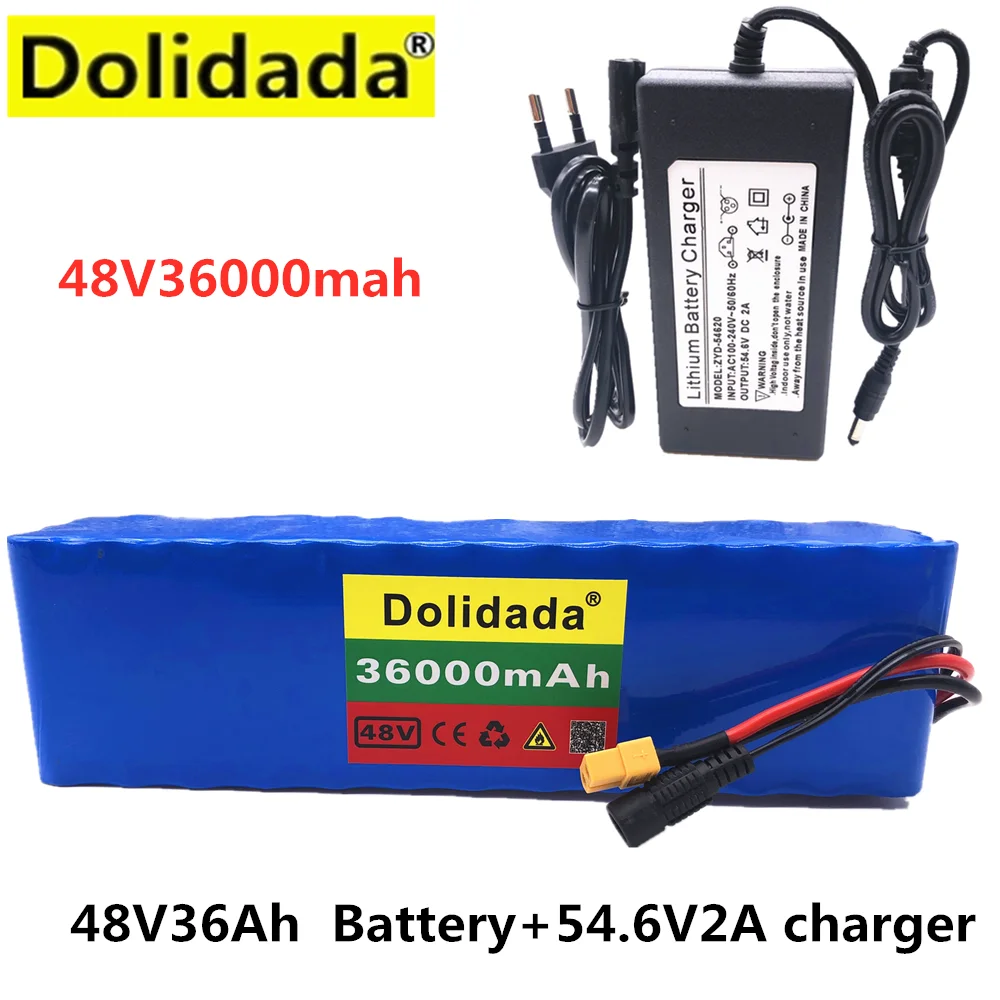 

Аккумулятор Dolidada XT60, 48 В, 13 + 36 Ач, 500 Вт