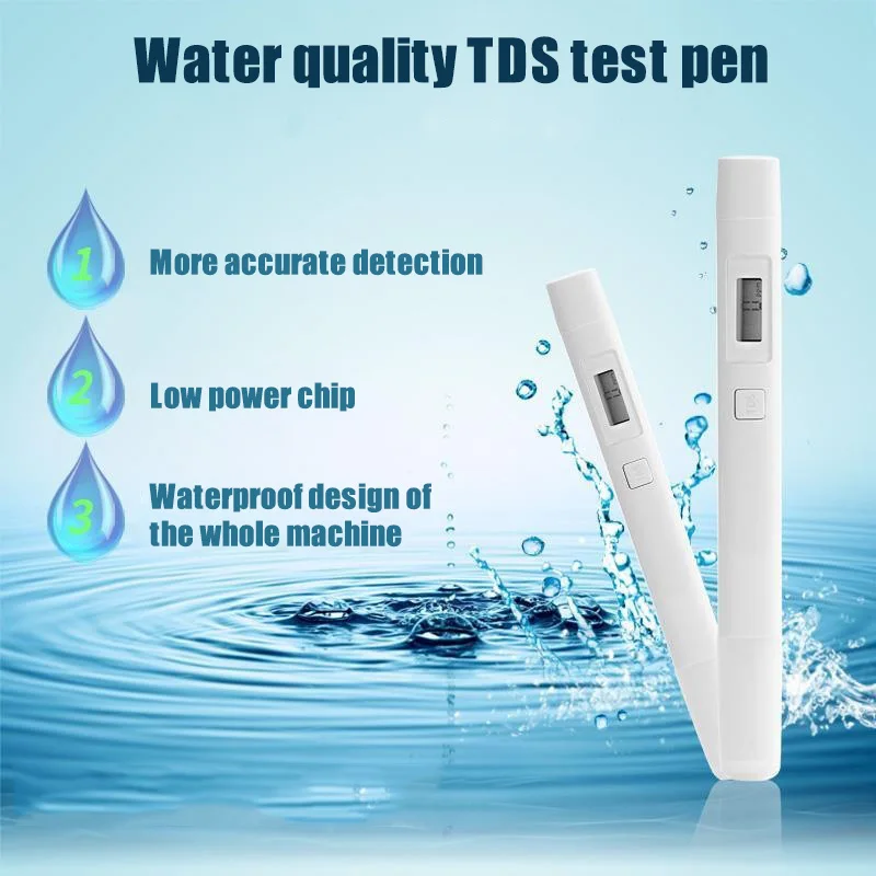 Digital TDS Water Quality TDS Tester 0-9999 PPM Measurement Range 1 PPM Resolution I88
Digital TDS Water Quality TDS Tester 0-9999 PPM Measurement Range 1 PPM Resolution I88