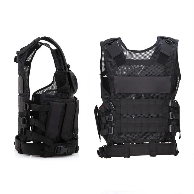 Multi-Pocket Hunting Clothes Tactical Vest With Pistol Holster Swat Chest Rig Army Hunting Airsoft Shooting Protective Equipment
Multi-Pocket Hunting Clothes Tactical Vest With Pistol Holster Swat Chest Rig Army Hunting Airsoft Shooting Protective Equipment