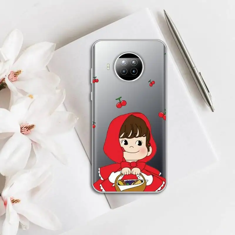 Sweet Peko Milk Milky Phone Case Transparent for Xiaomi mi note 10 8 9 t HUAWEI p30 40 11 Samsung S 8 9 10 20 pro lite
Sweet Peko Milk Milky Phone Case Transparent for Xiaomi mi note 10 8 9 t HUAWEI p30 40 11 Samsung S 8 9 10 20 pro lite