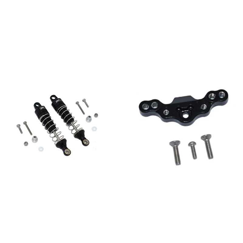 Metal Rear Shock Absorbers Damper For LOSI 1/18 Mini-T 2.0 2WD Stadium,3 & Metal Front Upper Tie Rod Fixing Code Mount,4
Metal Rear Shock Absorbers Damper For LOSI 1/18 Mini-T 2.0 2WD Stadium,3 & Metal Front Upper Tie Rod Fixing Code Mount,4