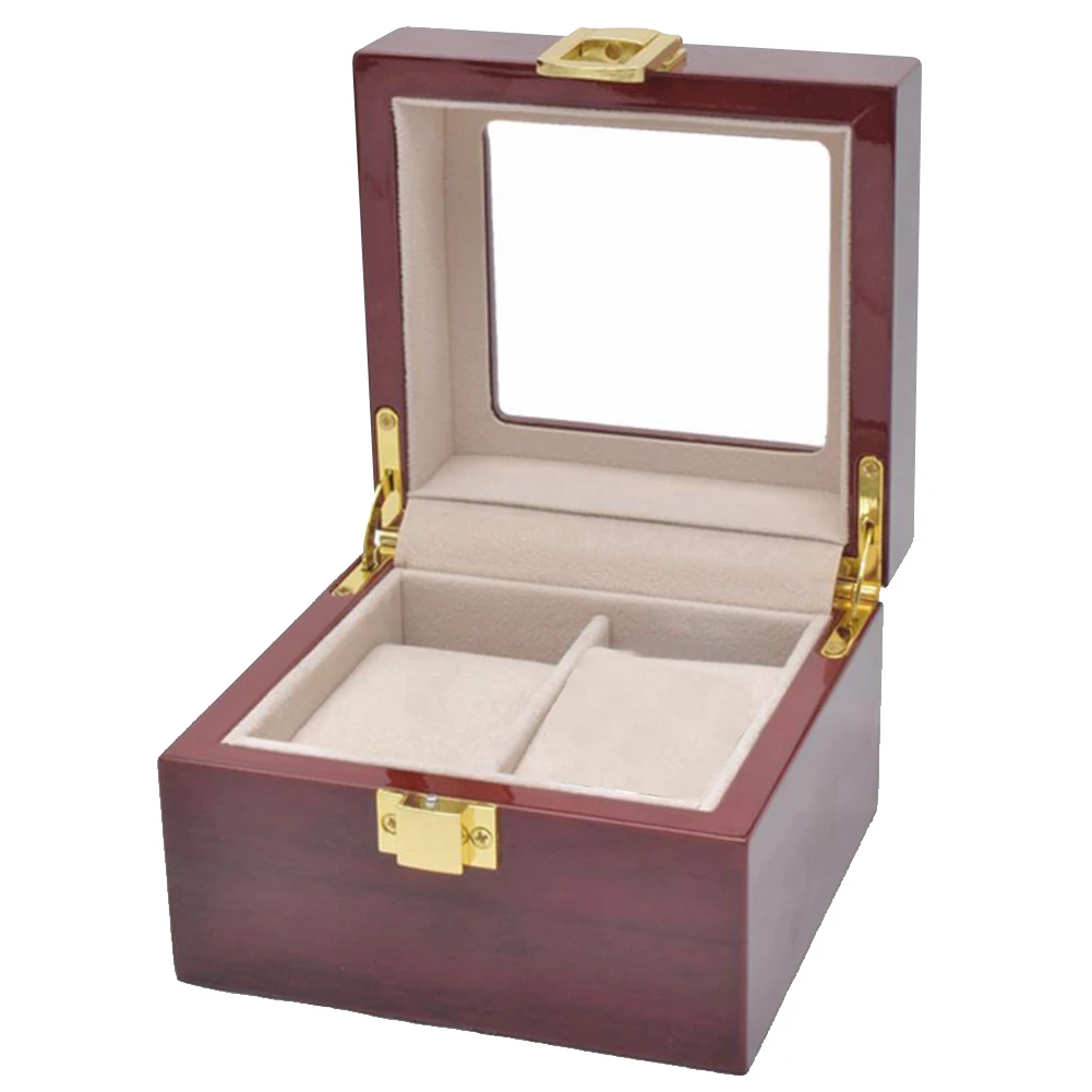 Men Women Clear Glass 2 Slot Case Dustproof Watch Box Gift Storage Display Carrying Organizer Travel Business Collector Home
Men Women Clear Glass 2 Slot Case Dustproof Watch Box Gift Storage Display Carrying Organizer Travel Business Collector Home