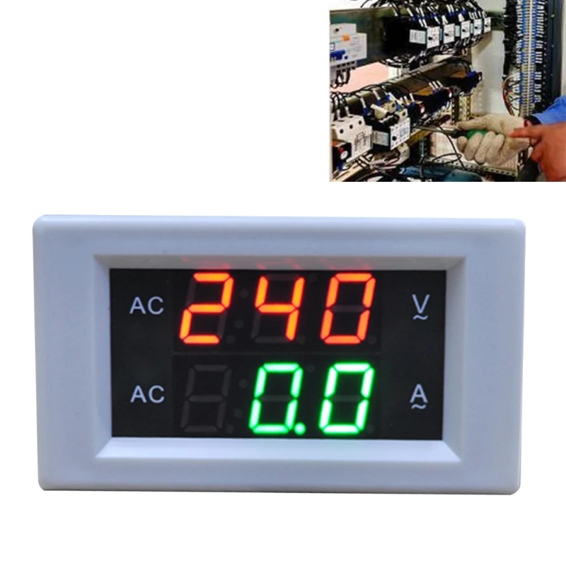 YB4835VA-500V/50A цифровой Дисплей Вольтметр и амперметр переменного тока Панель Amp устройство вольт Напряжение измеритель величины тока Напряжен...
YB4835VA-500V/50A цифровой Дисплей Вольтметр и амперметр переменного тока Панель Amp устройство вольт Напряжение измеритель величины тока Напряжен...