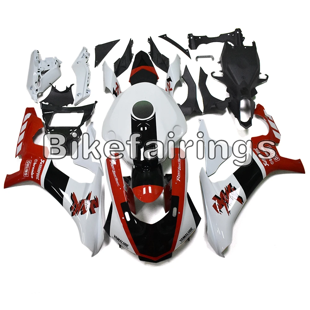 Обтекатели на годовщину Белого красного черного цвета для Yamaha YZF R1 2015 2019 инъекция