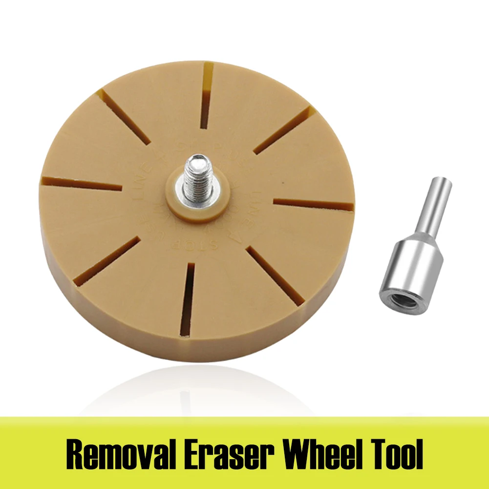 New Decal Removal Eraser Wheel Heavy Duty Rubber Eraser Wheel Pinstripe, Adhesive Remover, Vinyl Decal, Graphics Removal Tools
New Decal Removal Eraser Wheel Heavy Duty Rubber Eraser Wheel Pinstripe, Adhesive Remover, Vinyl Decal, Graphics Removal Tools