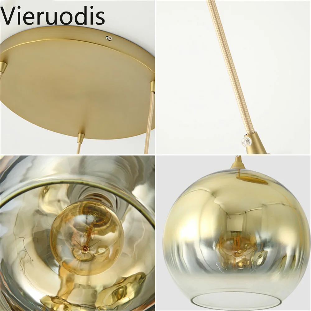 Nordic Glass Ball Pendant Lights Modern E27 Bulb Led Hanging Lamp for Bedroom Restaurant Kitchen Vintage Deco Gradient Lighting
Nordic Glass Ball Pendant Lights Modern E27 Bulb Led Hanging Lamp for Bedroom Restaurant Kitchen Vintage Deco Gradient Lighting