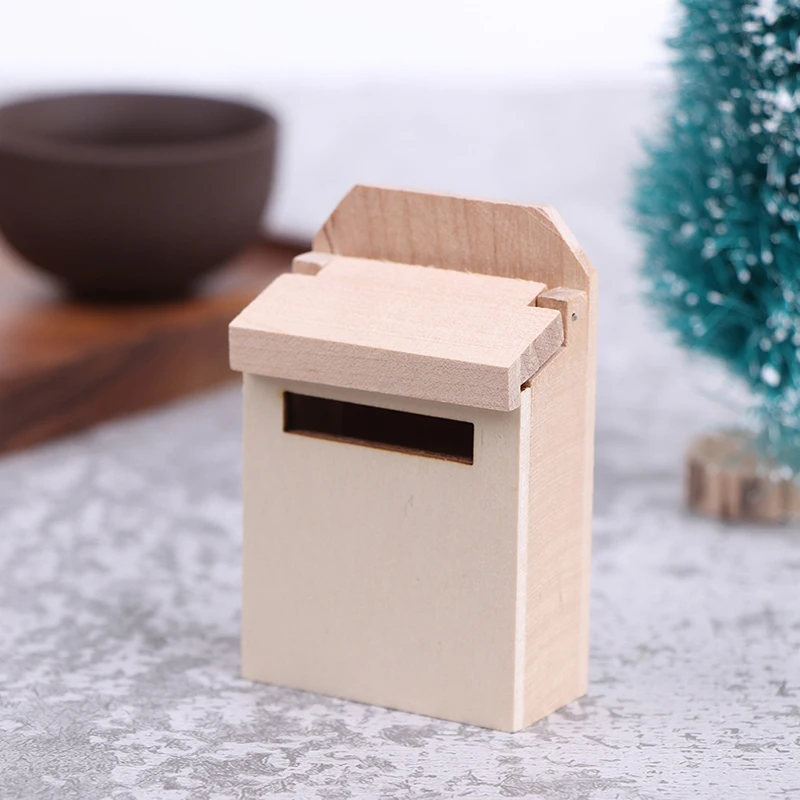 1:12 Natural Wooden Mailbox Miniature DIY Doll Furniture Mailbox Doll House Miniatures Accessory New
1:12 Natural Wooden Mailbox Miniature DIY Doll Furniture Mailbox Doll House Miniatures Accessory New