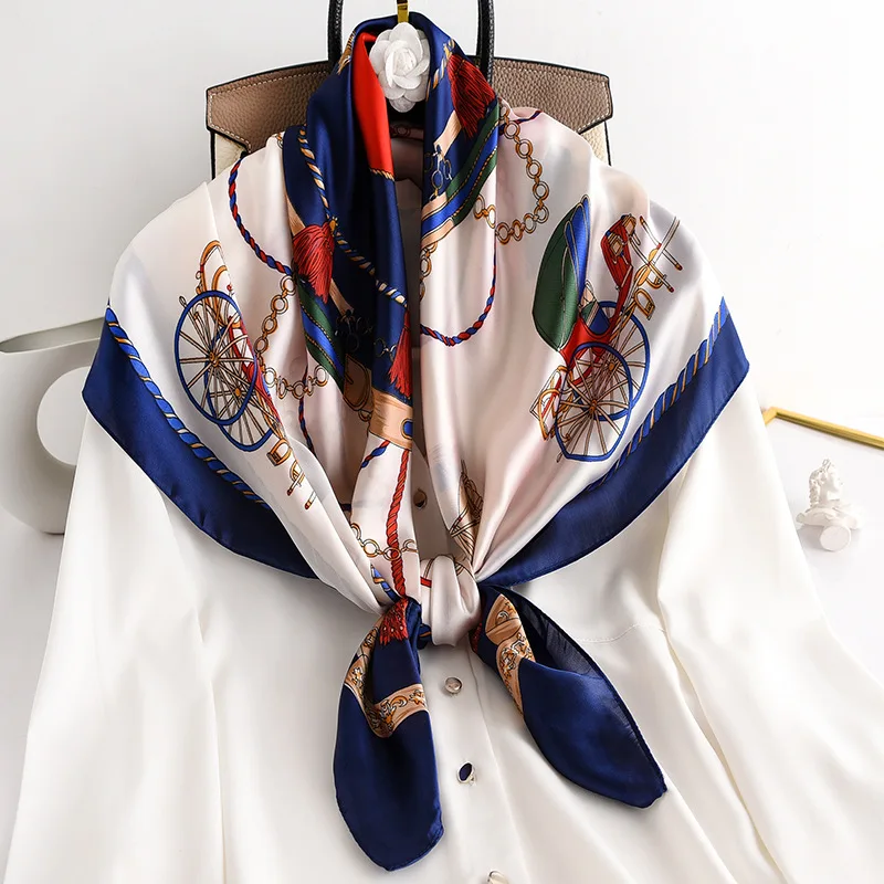 Luxury silk spring and autumn women New print tourism silk scarves Fashion Flower Square scarf seaside sunscreen quality shawl
Luxury silk spring and autumn women New print tourism silk scarves Fashion Flower Square scarf seaside sunscreen quality shawl
