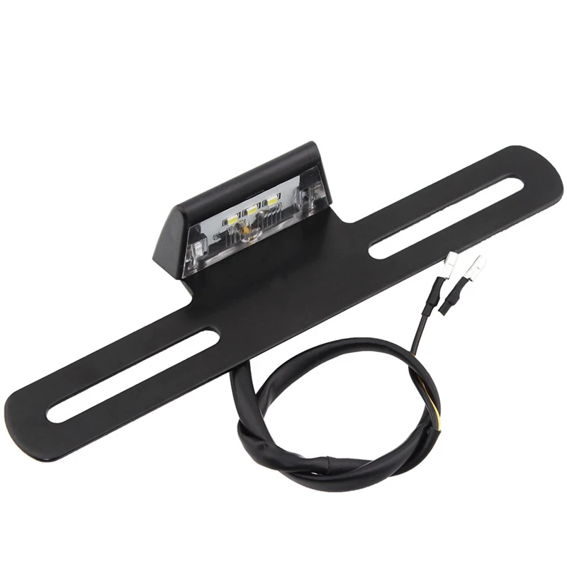 1Pc Universal Motorcycle Aluminum License Plate Holder Bracket LED Light Brake Tail Turn Signal License Plate Light 
1Pc Universal Motorcycle Aluminum License Plate Holder Bracket LED Light Brake Tail Turn Signal License Plate Light