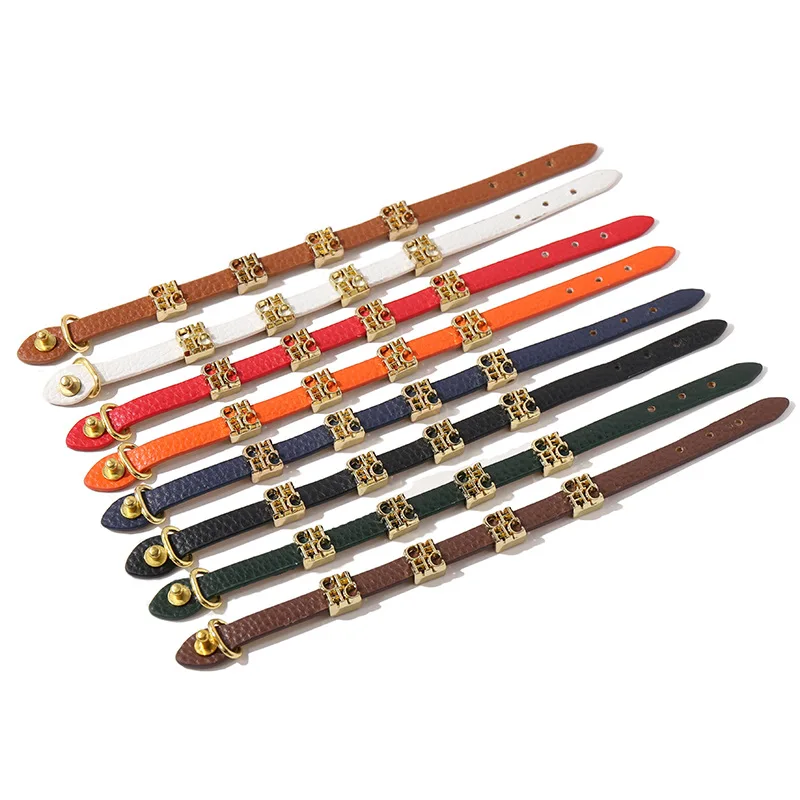 High Quality Punk Style Fashion Snake Design PU Leather 316L CH Steel Letter Charms Bracelet&Bangle For Women Jewelry Wholesale
High Quality Punk Style Fashion Snake Design PU Leather 316L CH Steel Letter Charms Bracelet&Bangle For Women Jewelry Wholesale