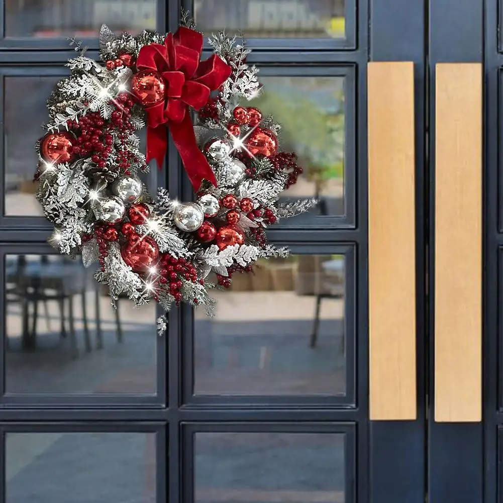 35cm Wreath Arrangement Christmas Garland Ornament 2022 Christmas Wreath Front Door Home Party Hanging Garland Home Decoration
35cm Wreath Arrangement Christmas Garland Ornament 2022 Christmas Wreath Front Door Home Party Hanging Garland Home Decoration