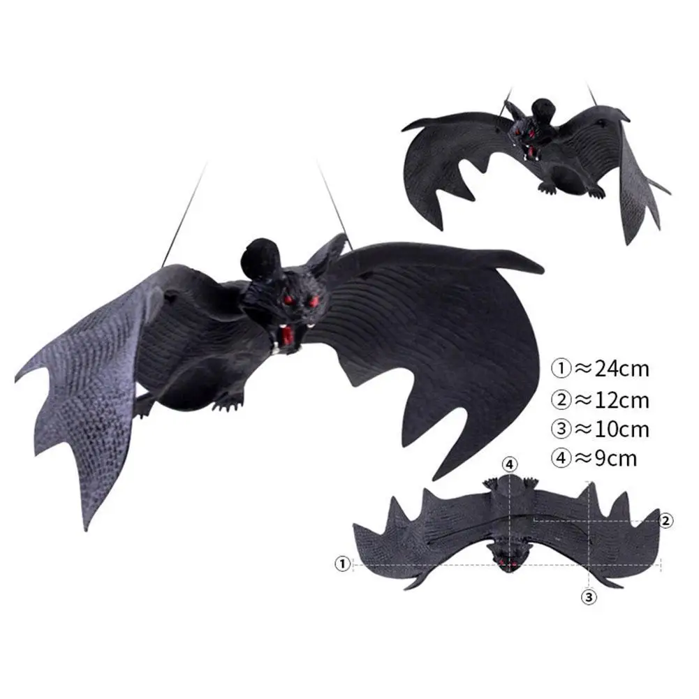 Halloween Latex Animal Pendant Simulation Bat Model Home Decoration Ornament Haunted House Props Tricky Toys
Halloween Latex Animal Pendant Simulation Bat Model Home Decoration Ornament Haunted House Props Tricky Toys